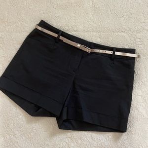 Express Black Shorts